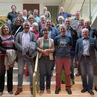 Abiturjahrgang 1982 zu Besuch am GymVof