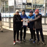 Zweimal Gold und Silber für unsere Eisschnellläufer