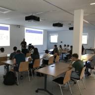 Der Informatikkurs der Q11 zu Besuch am Technologie Campus Vilshofen