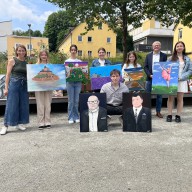 Landschaft - Leben - Leute: Gymnasium Vilshofen zeigt malerische Impressionen zum Thema Frankreich