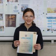 Landeswettbewerb Mathematik – Julia Freelandt wird Landessiegerin